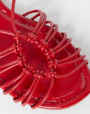 Cinder Tubular Woven Flat Sandals - Extra Wide Fit (EEE)