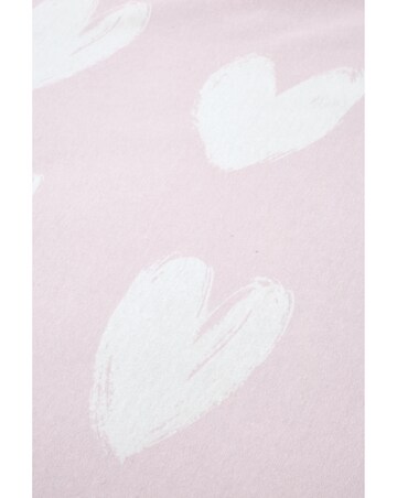 Catherine Lansfield Brushed Cotton Hearts Fitted Sheet