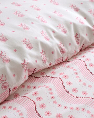 Cath Kidston Spitalfield Silk Stripe 100% Cotton Duvet Cover Set