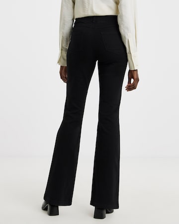 Black Stretch Bootcut Jeggings