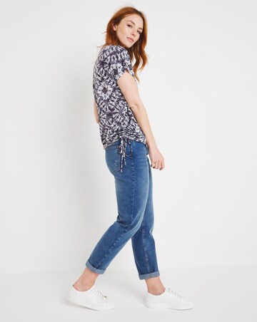 Julipa Diamonte Drawstring Side Top