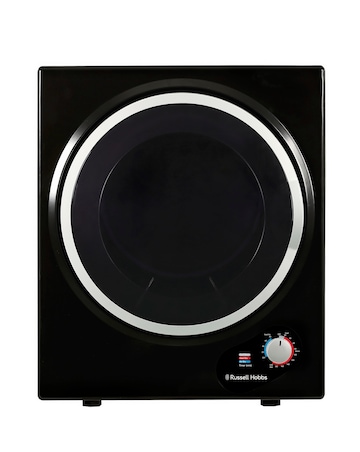 Russell Hobbs RH3VTD800B 2.5kg Compact Vented Tumble Dryer - Black