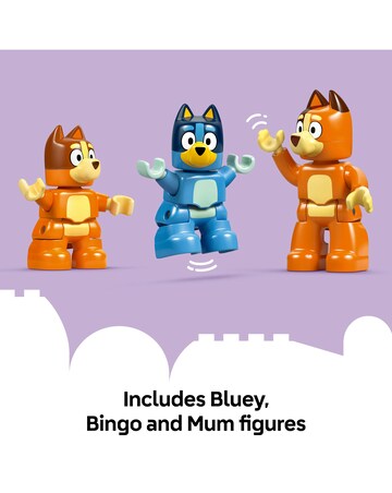 LEGO DUPLO Bluey: Bluey's Family House with Memory Game 10459