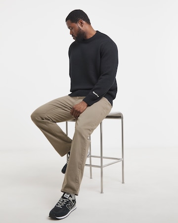 Jack & Jones Norrebro Logo Jumper - Black