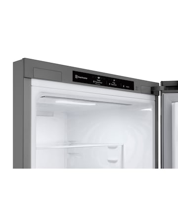 LG GBV3100DPY No Frost Fridge Freezer Silver - D Rated 186 CM