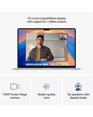Apple MacBook Air (M4, 2025) 15in 10-Core CPU 10-Core GPU 16GB 256GB - Midnight
