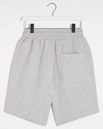 Grey Marl Fleece Shorts