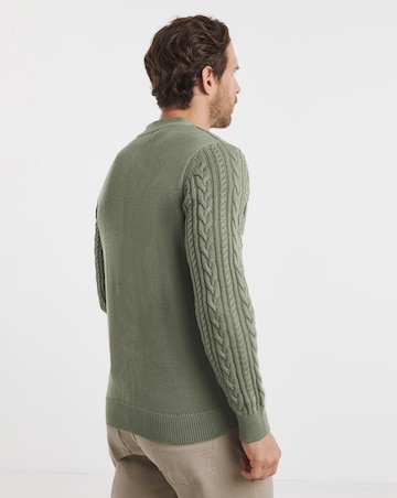 Cable Knitted Cardigan