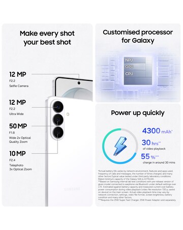 Samsung Galaxy S26 512GB - White