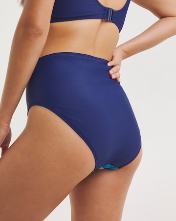 Leaf Mix and Match High Waist Bikini Bottoms