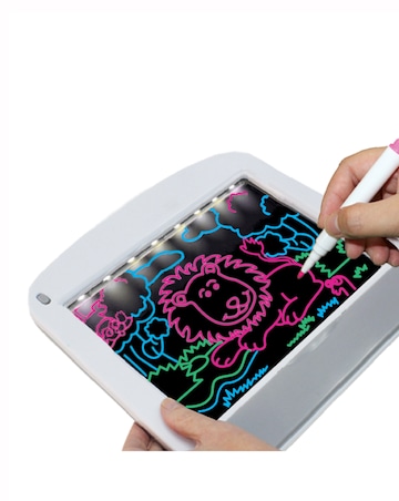 Neon Glow Doodle Board