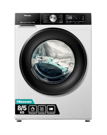 Hisense 3S Series WD3S8043BW3 WiFi-enabled 8kg Washer Dryer - White