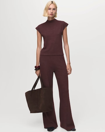 Mango Mock Neck T-Shirt