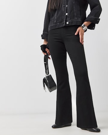 2Pack Black/Black Bootcut Jeggings