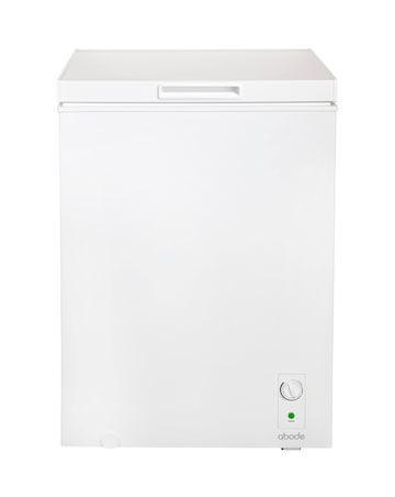 Abode A142CF0E1W Chest Freezer 142L White + Install