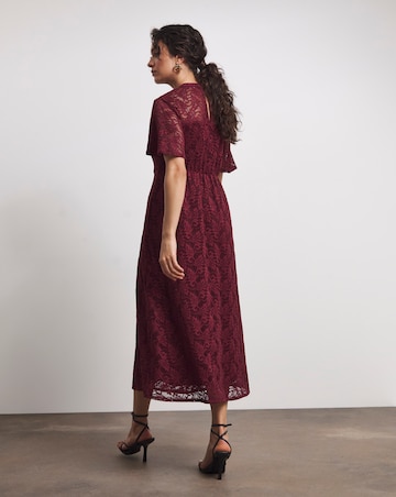 Joanna Hope Lace Midi Dress