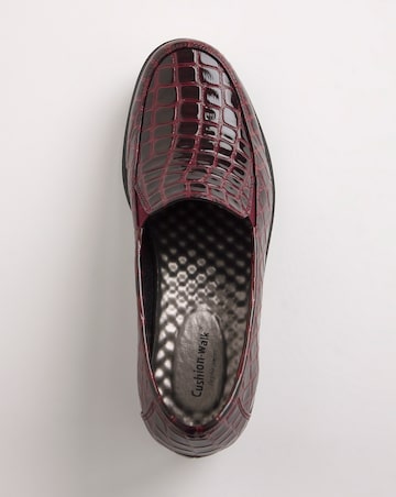 Cushion Walk Twin Gusset Loafers Wide E Fit