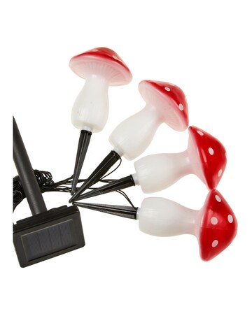 Fairy Mushroom Stake Lights - Set of 4