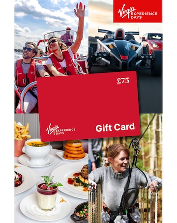 Digital Virgin Experience Days $75 Gift Card