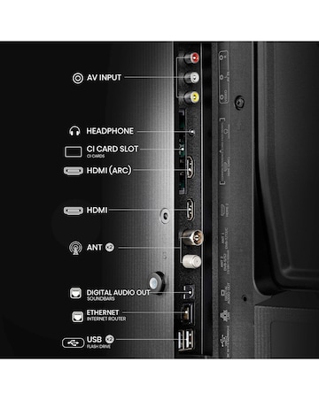 Hisense 40in 40A4NTUK Smart Full HD LED Freeview TV