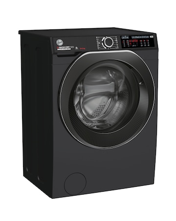 Hoover H-Wash & Dry 500 HD 496AMBCB/1-80 9+6Kg, 1400rpm Washer Dryer - Black