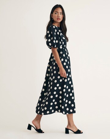 Nobody's Child Thora Spot Midi Dress