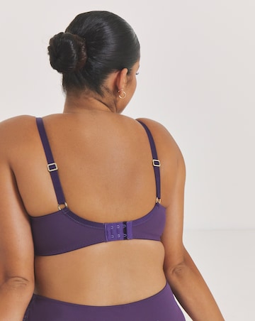 Pretty Secrets (2 Pack) New Ella Wired Padded Plunge Bras (B-G) Fig/Cherry