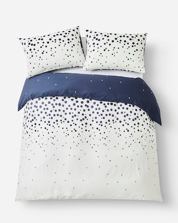 Joanna Hope Spot Cotton Blend Reversible Duvet Cover Set