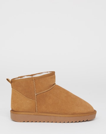 Renna Low Cut Warm Lined Boots - Extra Wide Fit (EEE)