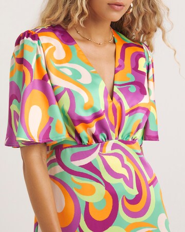 Twisted Wunder Grace Paisley Maxi Dress