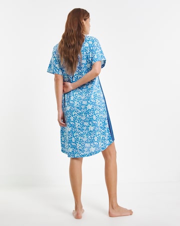 Joe Browns Jersey Take It Easy Nightie Blue