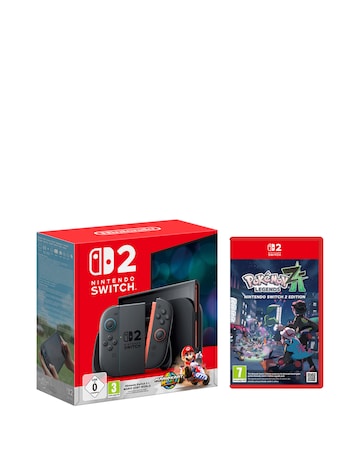 Nintendo Switch 2 Console + Mario Kart World + Pokemon Legends: Z-A bundle