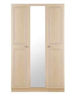 Richmond 3 Door Mirrored Wardrobe