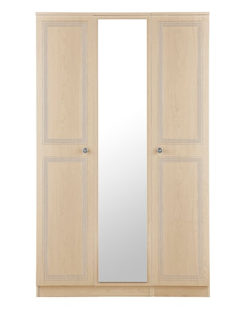 Richmond 3 Door Mirrored Wardrobe