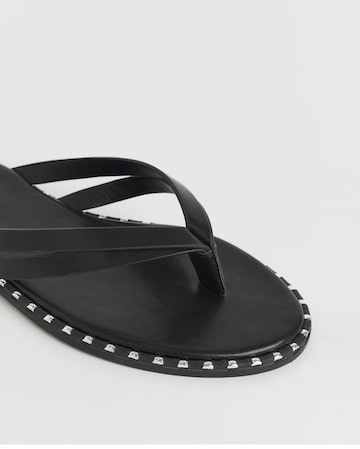 Poppy Two Strap Toe Post Classic Flat Sandals Extra Wide EEE Fit Simply Comfort