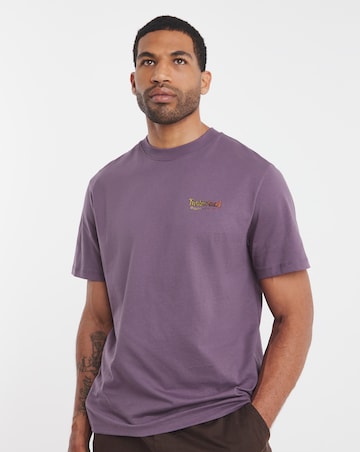 Timberland Active Gear Back Graphic T-Shirt - Purple