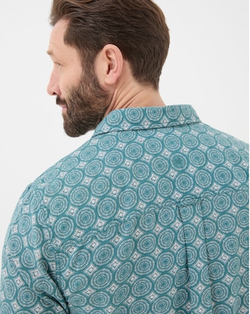FatFace Snave Tile Print Shirt