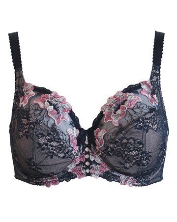 Pour Moi Sofia Full Cup Wired Bra Midnight/Rose