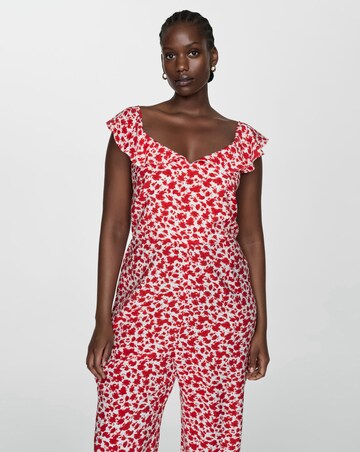 Mango Trinidad Floral Jumpsuit