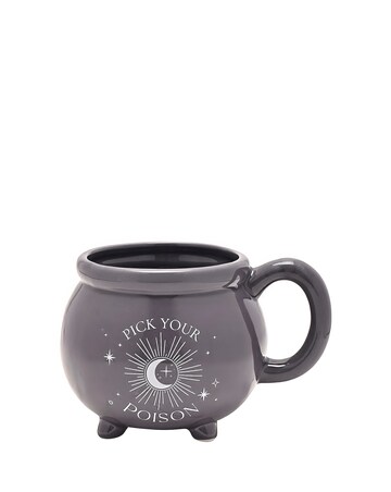 Mystic Legends Midnight Cauldron Mug 'Pick Your Poison'