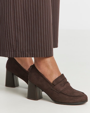 Budapest Vintage Platform Loafer Shoes - Extra Wide Fit (EEE)