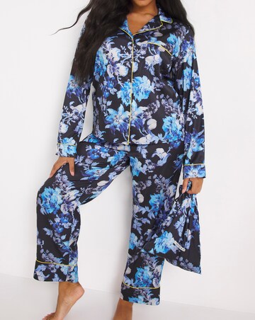 Hope & Ivy Albie Button Through Pyjama In A Bag Set Including Scrunchie