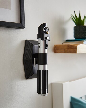 Star Wars Lightsaber Uplighter Wall Light - Darth Vader Sith Red Beam