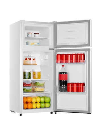 Fridgemaster MTM48120E 80/20 Fridge Freezer - White E Rated