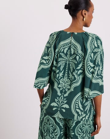 Joanna Hope Floral Printed Blouse