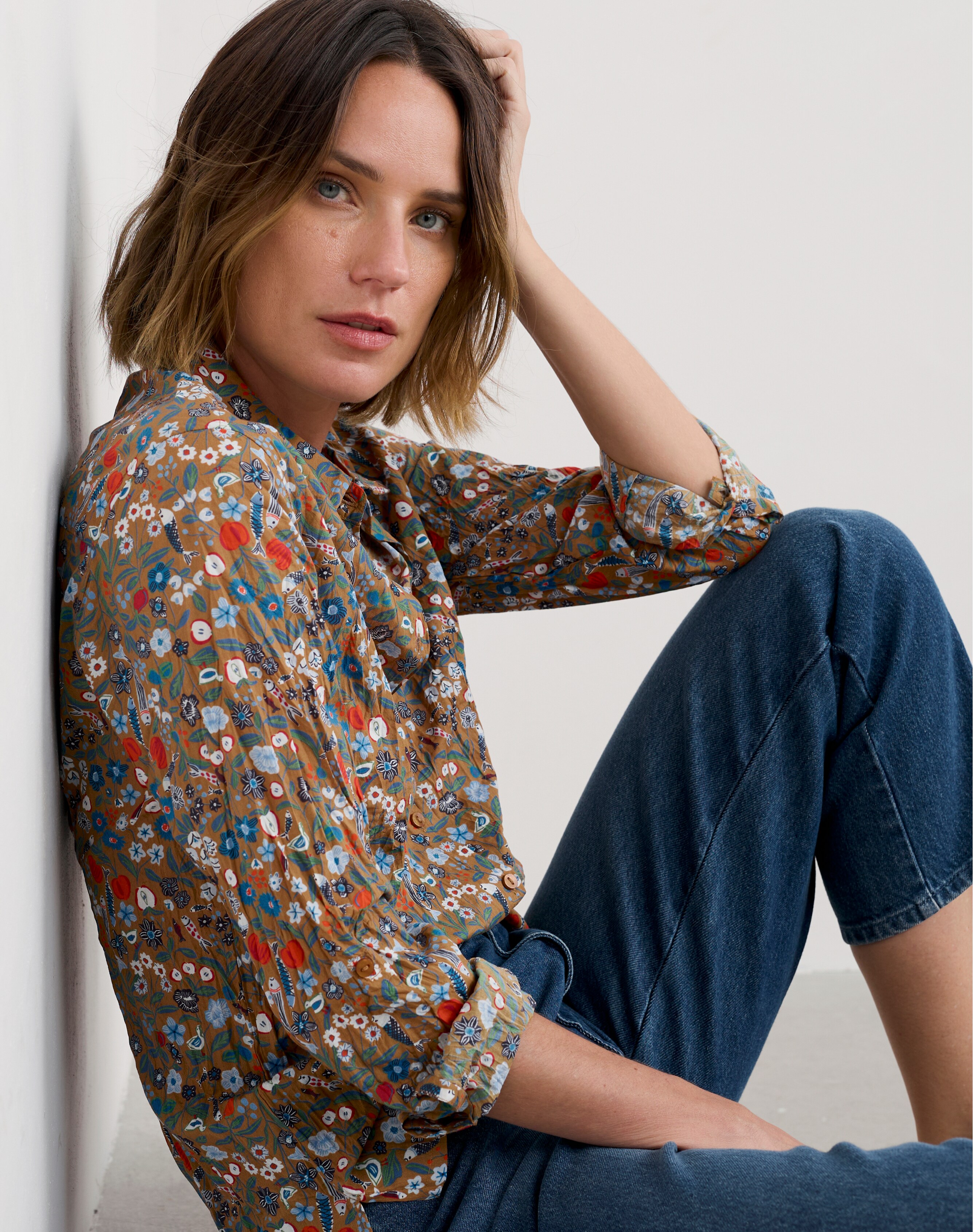Seasalt Cornwall Larissa Print Shirt | Ambrose Wilson
