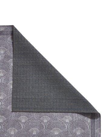 Catherine Lansfield Deco Peacock Washable Rug