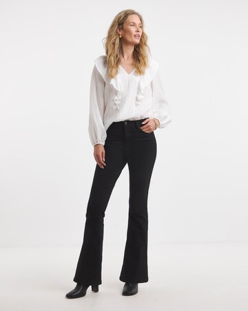 Black 24/7 Bootcut Jeans