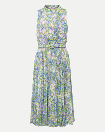 Phase Eight Simone Pleat Daisy Print Dress