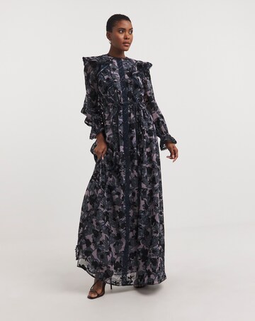 Ted Baker Alexieh Ruffle Floral Maxi Dress